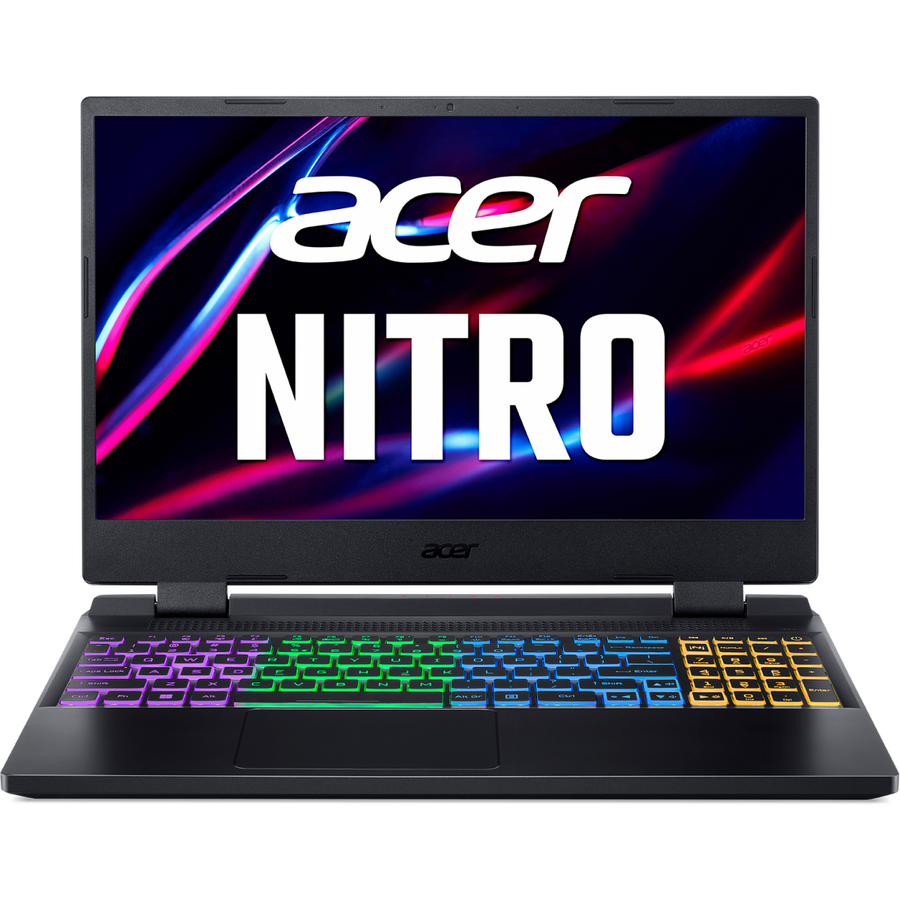 Laptop Gaming 15.6'' Nitro 5 AN515-58, FHD IPS 144Hz, Procesor Intel® Core™ i5-12450H (12M Cache, up to 4.40 GHz), 16GB DDR5, 512GB SSD, GeForce RTX 4050 6GB, No OS, Black