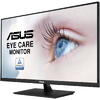 ASUS Monitor 4K, UHD, Ingrijirea ochilor, 31,5", IPS, 3840 x 2160, HDR-10, Adaptive-Sync, DisplayPort, HDMI, Negru