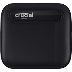 SSD extern Crucial X6, 2TB, 2.5", USB 3.0, Negru