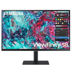 Samsung Monitor 27 inches LS27B800TGUXEN IPS 3840x2160 UHD 16:9 1xHDMI 2xTB 4.0 (90W/15W) 3xUSB 3.0 LAN (RJ45) 5ms HAS+PIVOT flat speakers 3 years on-site