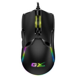 Mouse Genius, „Scorpion M700”, gaming, cu fir, USB, optic, 7200 dpi, butoane/scroll 6/1, negru