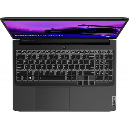 Laptop Gaming 15.6'' IdeaPad 3 15IHU6, FHD IPS 144Hz, Procesor Intel® Core™ i5-11320H (8M Cache, up to 4.50 GHz, with IPU), 16GB DDR4, 512GB SSD, GeForce RTX 2050 4GB, No OS, Shadow Black