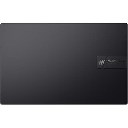 Laptop Vivobook 15X OLED K3504VA cu procesor Intel® Core™ i7-1360P pana la 5.0 GHz, 15.6'', 2.8K, OLED, 16GB, 1TB SSD, Intel Iris Xe Graphics, No OS, Indie Black