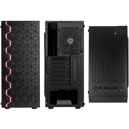 Carcasa Inspire K8 ARGB Black