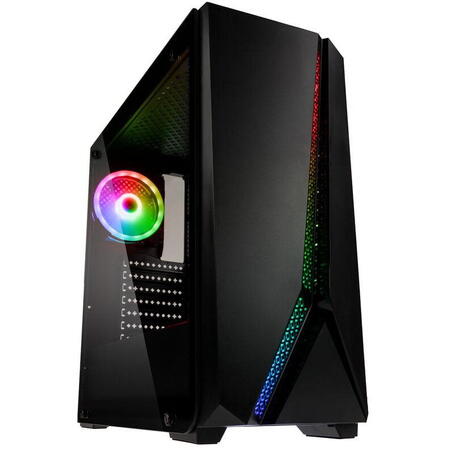 Carcasa Quantum RGB Black