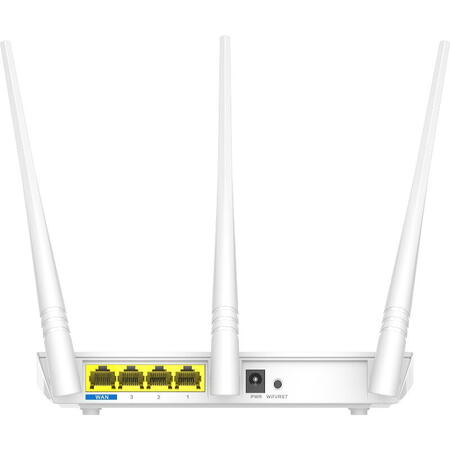 Router wireless Tenda F3, N 300Mbps, 3 antene fixe