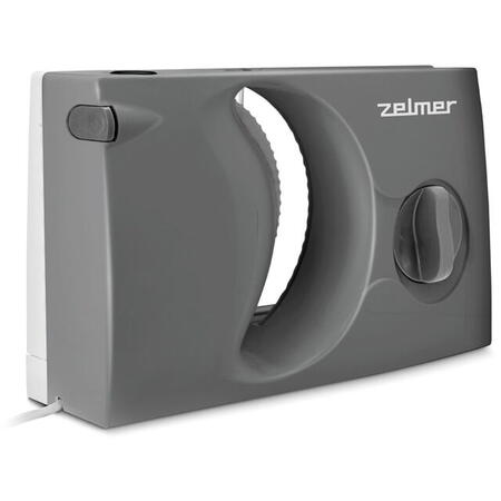 Feliator Zelmer ZFS0916S, 150W, interval de tăiere 15 mm, lama 170 mm din otel inoxidabil, reglare fina a felierii, silver