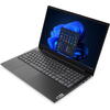 Lenovo Laptop 15.6'' V15 G4 IAH, FHD IPS, Procesor Intel® Core™ i5-12500H (18M Cache, up to 4.50 GHz), 8GB DDR4, 512GB SSD, Intel Iris Xe, No OS, Business Black