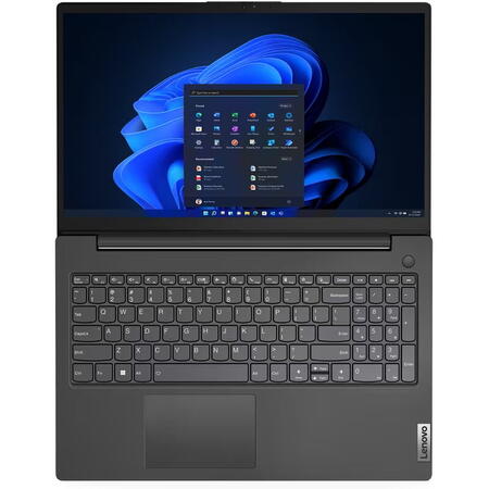 Laptop 15.6'' V15 G4 IAH, FHD IPS, Procesor Intel® Core™ i5-12500H (18M Cache, up to 4.50 GHz), 8GB DDR4, 512GB SSD, Intel Iris Xe, No OS, Business Black