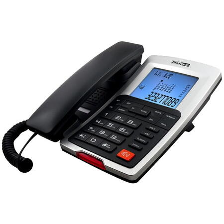 Telefon cu fir Maxcom KXT709, Graphite Silver