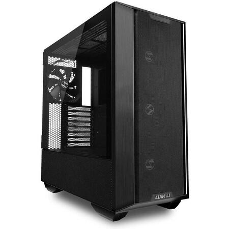 Carcasa LANCOOL III, Tempered Glass, Mid-Tower, fara sursa, Black