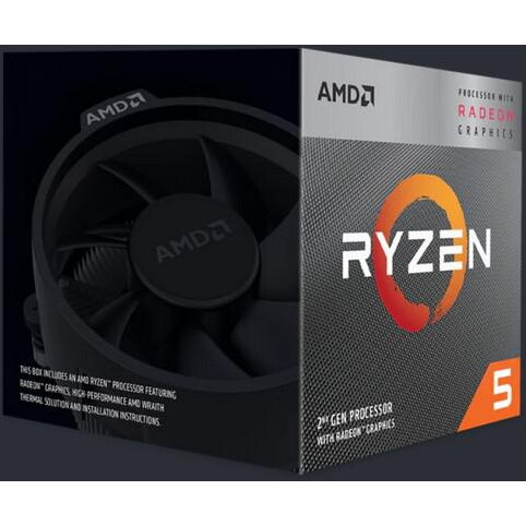 AMD Ryzen 5 3400G 4,2GHz AM4 Tray