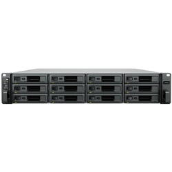NAS Synology SA3410, Intel Xeon D-1541, 8 core, 2.1GHz up to 2.7GHz, 16 GB DDR4 ECC, 12 slot SAS/SATA