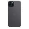 Apple Husa de protectie FineWoven Case with MagSafe pentru iPhone 15 Plus, Black