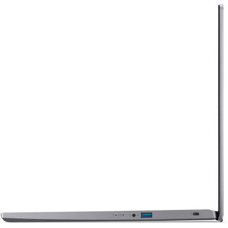 Laptop Aspire 5 A517-53-72KN cu procesor Intel® Core™ i7-12650H pana la 4.7 GHz, 17.3", Full HD, IPS, 16GB DDR4, 1TB SSD, Intel® UHD Graphics, NO OS, Steel Gray