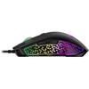Mouse Genius, „Scorpion M705”, gaming, cu fir, USB, optic, 7200 dpi, butoane/scroll 6/1, negru