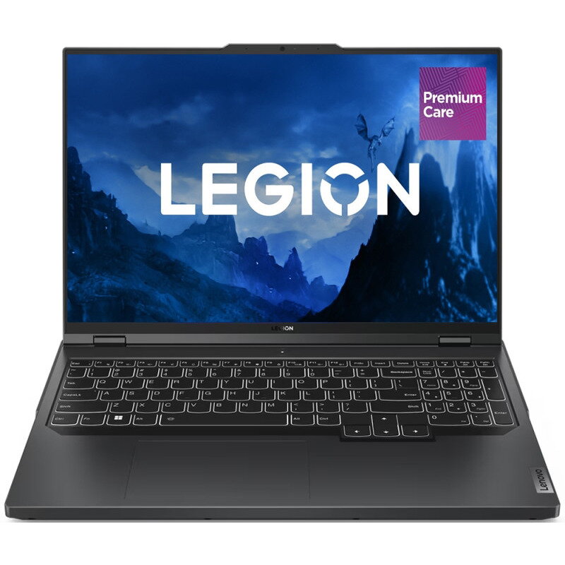 Laptop Gaming Lenovo Legion Pro 5 16ARX8 cu procesor AMD Ryzen™ 9 7945HX pana la 5.40 GHz, 16 WQXGA, IPS, 240Hz, 32GB DDR5, 1TB SSD M.2, NVIDIA® GeForce RTX™ 4070 8GB GDDR6, No OS