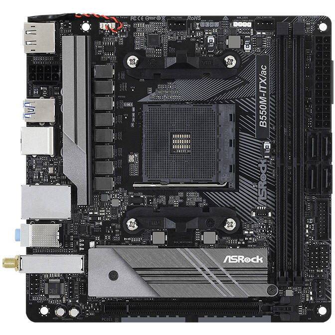 Placa de baza B550M-ITX/ac AMD AM4 Mini ITX