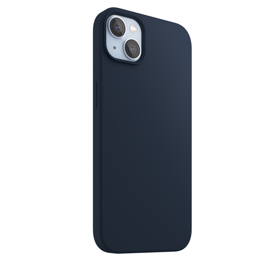 Husa de protectie Silicone Case pentru iPhone 14, MagSafe compatible, Royal Blue