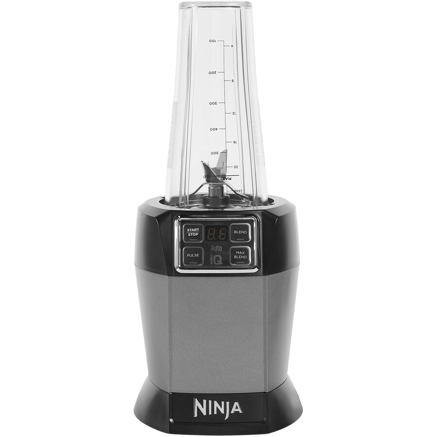 Blender Ninja BN495EU, 1000W, 700ml, Auto-iQ Technology, Ninja Blade Technology, Gri/ negru