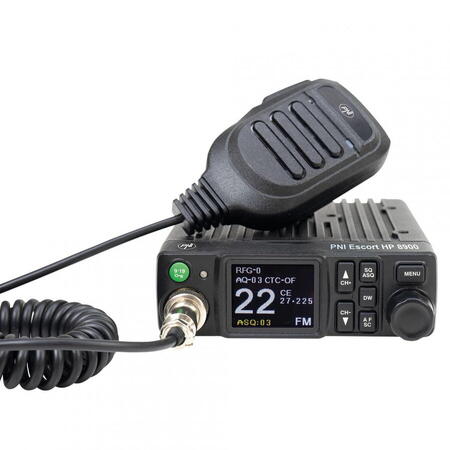 Statie radio CB PNI Escort HP 8900 ASQ, 12V / 24V, RF Gain, CTCSS-DCS, Dual Watch