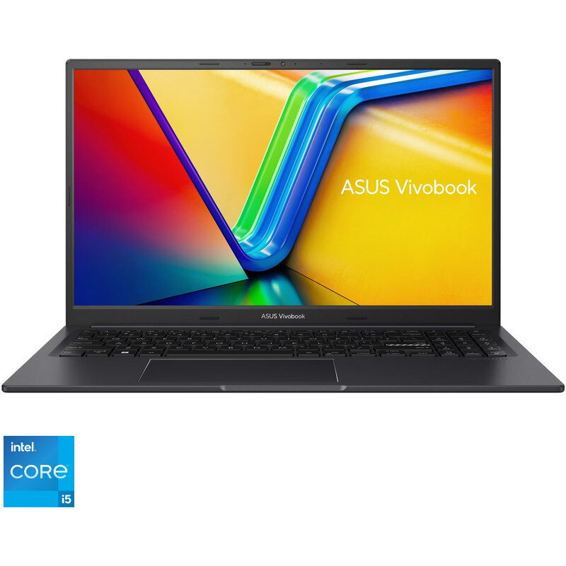 Laptop VivoBook 15X OLED K3504VA cu procesor Intel®Core™ i5-1340P pana la 4.60 GHz, 15.6, 2.8K, OLED, 16GB, 1TB SSD, Intel® Iris Xe Graphics, No OS, Indie Black