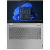 Lenovo Ultrabook 14'' ThinkBook 14s Yoga G3 IRU, FHD IPS Touch, Procesor Intel® Core™ i5-1335U (12M Cache, up to 4.60 GHz), 16GB DDR4, 512GB SSD, Intel Iris Xe, Win 11 Pro, Mineral Grey