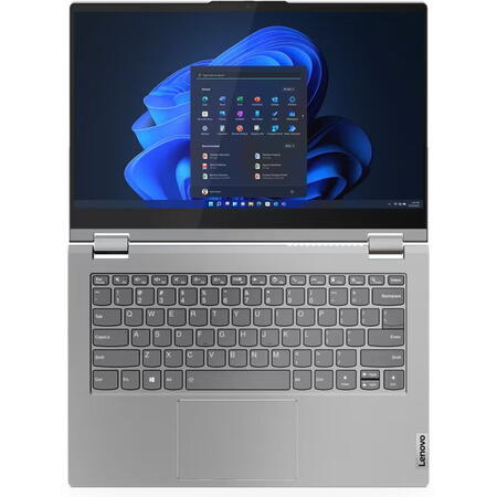 Ultrabook 14'' ThinkBook 14s Yoga G3 IRU, FHD IPS Touch, Procesor Intel® Core™ i5-1335U (12M Cache, up to 4.60 GHz), 16GB DDR4, 512GB SSD, Intel Iris Xe, Win 11 Pro, Mineral Grey