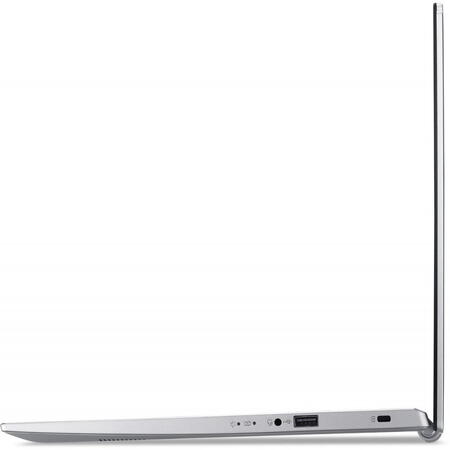 Laptop 15.6'' Aspire 5 A515-56, FHD, Procesor Intel® Core™ i7-1165G7 (12M Cache, up to 4.70 GHz, with IPU), 16GB DDR4, 1TB SSD, Intel Iris Xe, No OS, Pure Silver