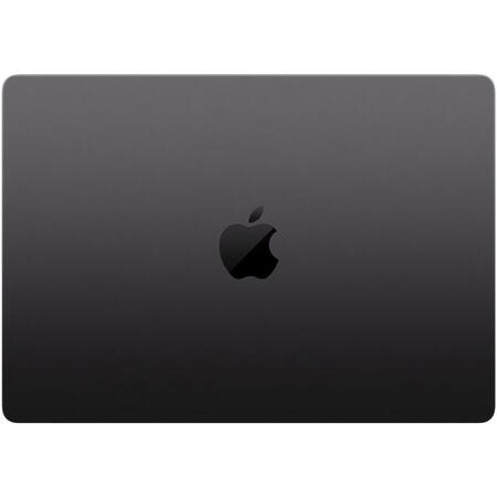 Laptop Apple MacBook Pro 14" cu procesor Apple M3 Pro, 12 nuclee CPU si 18 nuclee GPU, 36GB, 512GB SSD, Space Black, INT KB, 96W USB-C