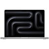 Laptop Apple MacBook Pro 14" cu procesor Apple M3 Max, 16 nuclee CPU si 40 nuclee GPU, 48GB RAM, 1TB SSD, Silver, INT KB, 96W USB-C