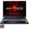 Laptop Gaming Acer Nitro 16 AN16-41 cu procesor AMD Ryzen™ 5 7535HS pana la 4.55 GHz, 16", WUXGA, IPS, 165Hz, 16GB, 1TB SSD, NVIDIA® GeForce RTX™ 4050 6GB GDDR6, No OS, Black