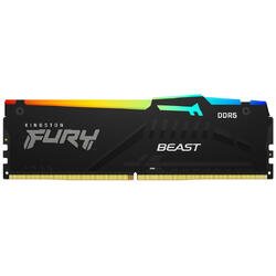 KINGSTON Memorie FURY Beast RGB 64GB DDR5 5600MHz CL40 Dual Channel Kit