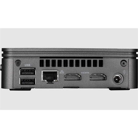Mini PC GIGABYTE BRIX, Procesor Intel® Core™ i5-10210U 1.6GHz Comet Lake, no RAM, no Storage, UHD Graphics, Wi-Fi, HDMI, no OS