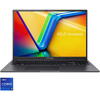 ASUS Laptop 16'' Vivobook 16X K3605VC, Procesor Intel Core i9-13900H, 16GB DDR4, 1TB SSD, GeForce RTX 3050 4GB, No OS, Indie Black