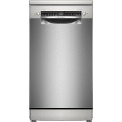 Masina de spalat vase Bosch SPS4EMI24E, 10 seturi, 6 programe, Home Connect, Silence Plus, Clasa C, 45 cm, Inox