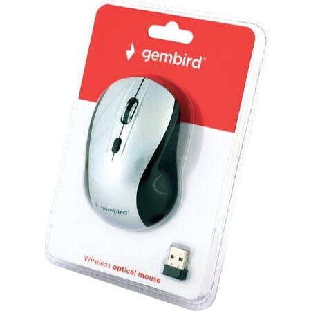 Mouse wireless Gembird, Negru