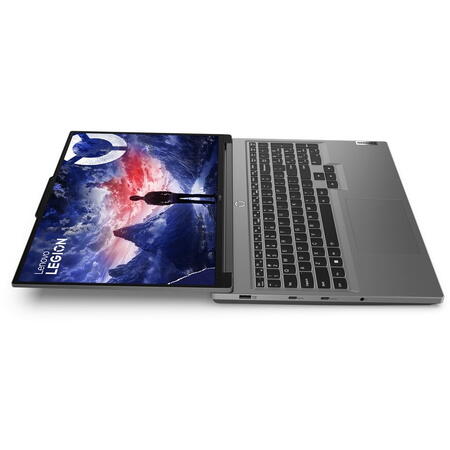 Laptop Gaming Legion 5 16IRX9 cu procesor Intel® Core™ i7-14650HX pana la 5.2 GHz, 16", WQXGA, 32GB, 1TB SSD, NVIDIA GeForce RTX 4070 8GB GDDR6, No OS, Luna Grey, 3y on-site, Premium Care
