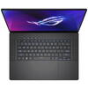 Laptop Gaming ASUS ROG Zephyrus G16 GU605MI cu procesor Intel® Core™ Ultra 7 155H pana la 4.8 GHz, 16", QHD+, OLED, 240Hz, 32GB DDR5, 1TB SSD, NVIDIA® GeForce RTX™ 4070 8GB GDDR6, Windows 11 Pro, Eclipse Gray
