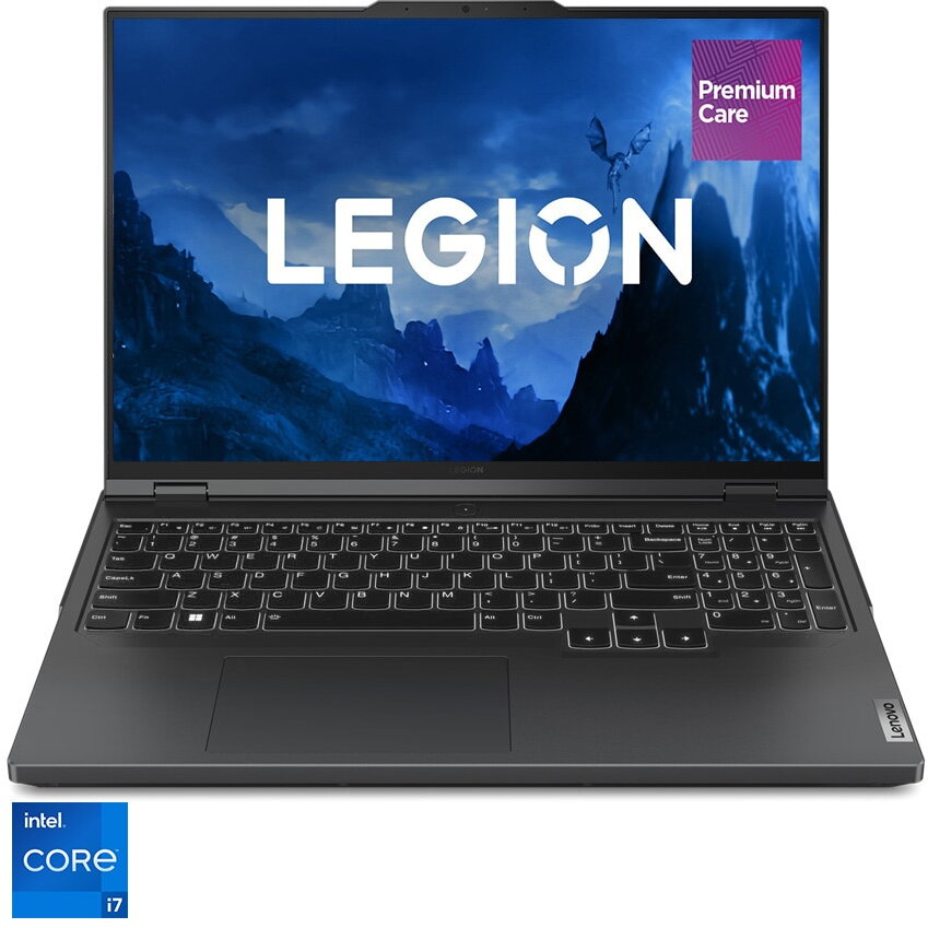 Laptop Gaming Lenovo Legion Pro 5 16irx9 Cu Procesor Intel® Core™ I7-14700hx Pana La 5.5 Ghz, 16, Wqxga, 32gb, 1tb Ssd, Nvidia Geforce Rtx 4070 8gb Gddr6, No Os, Onix Grey, 3y On-site, Premium Care
