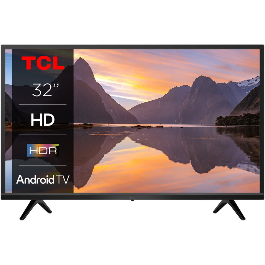 Televizor LED TCL 32S5200, 80 cm, Smart Android, HD Ready, Clasa F
