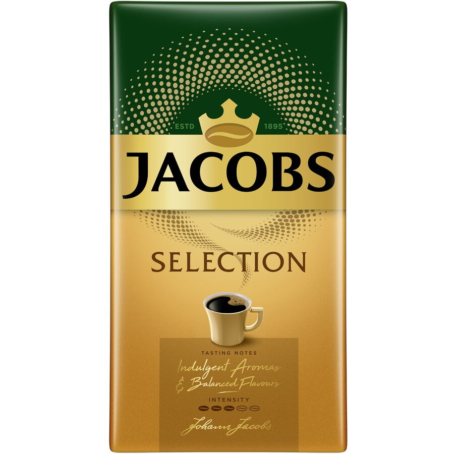 Cafea macinata Jacobs Selection, 500 gr