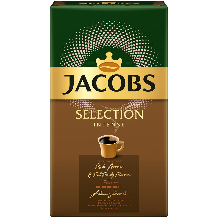 Cafea macinata Jacobs Selection Intense, 250g