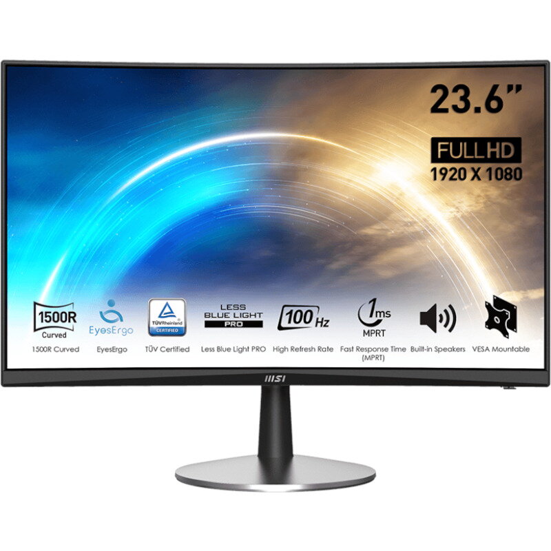 Monitor LED Pro MP2422C Curbat 23.6 inch FHD VA 1 ms 100 Hz