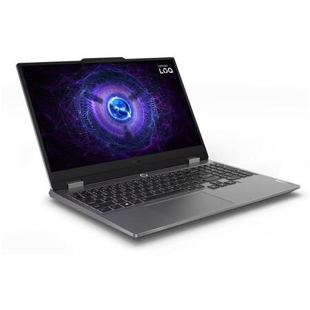 Laptop Gaming 15.6'' LOQ 15IRX9, QHD IPS 165Hz, Procesor Intel® Core™ i7-13650HX (24M Cache, up to 4.90 GHz), 16GB DDR5, 1TB SSD, GeForce RTX 4060 8GB, No OS, Luna Grey