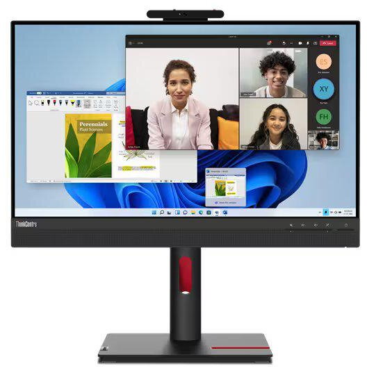 Monitor LED ThinkCentre Tiny-In-One 24 Gen 5 Touchscreen 23.8 inch FHD IPS 4 ms 60 Hz KVM Webcam