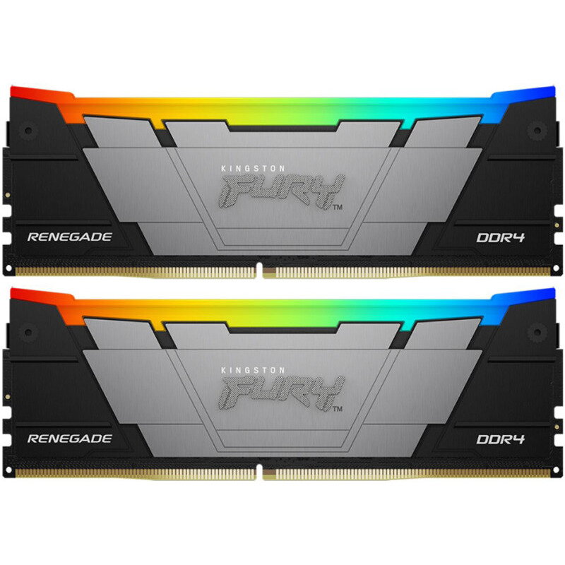 Memorie FURY Renegade Black RGB 32GB DDR4 3200MHz CL16 Dual Channel Kit