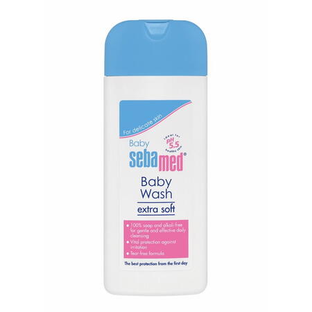 Lichid dermatologic de spalare Sebamed extra delicat pentru copii, 200 ml