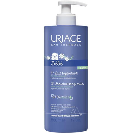 Lapte hidratant Bebe, Uriage, 500ml