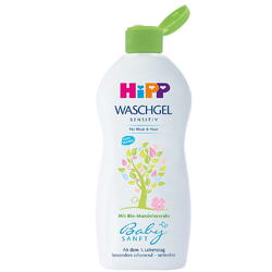 Gel de dus piele si par Hipp, 400ml